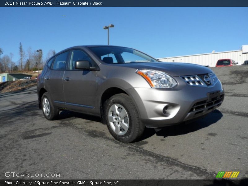 Platinum Graphite / Black 2011 Nissan Rogue S AWD