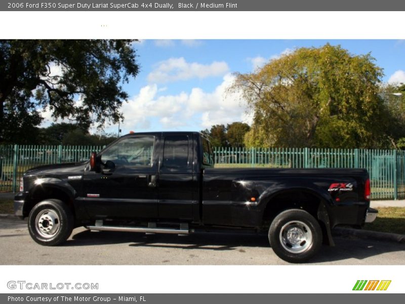Black / Medium Flint 2006 Ford F350 Super Duty Lariat SuperCab 4x4 Dually
