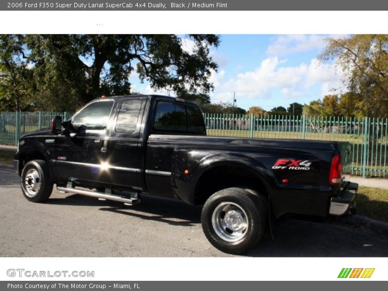 Black / Medium Flint 2006 Ford F350 Super Duty Lariat SuperCab 4x4 Dually