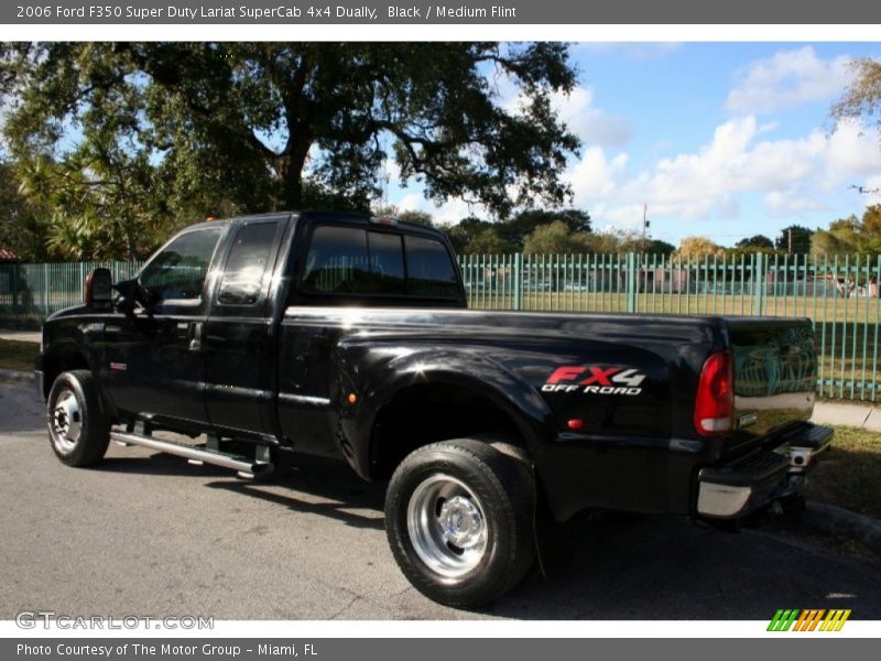 Black / Medium Flint 2006 Ford F350 Super Duty Lariat SuperCab 4x4 Dually