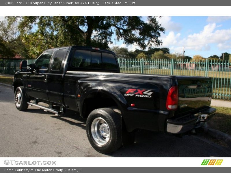 Black / Medium Flint 2006 Ford F350 Super Duty Lariat SuperCab 4x4 Dually