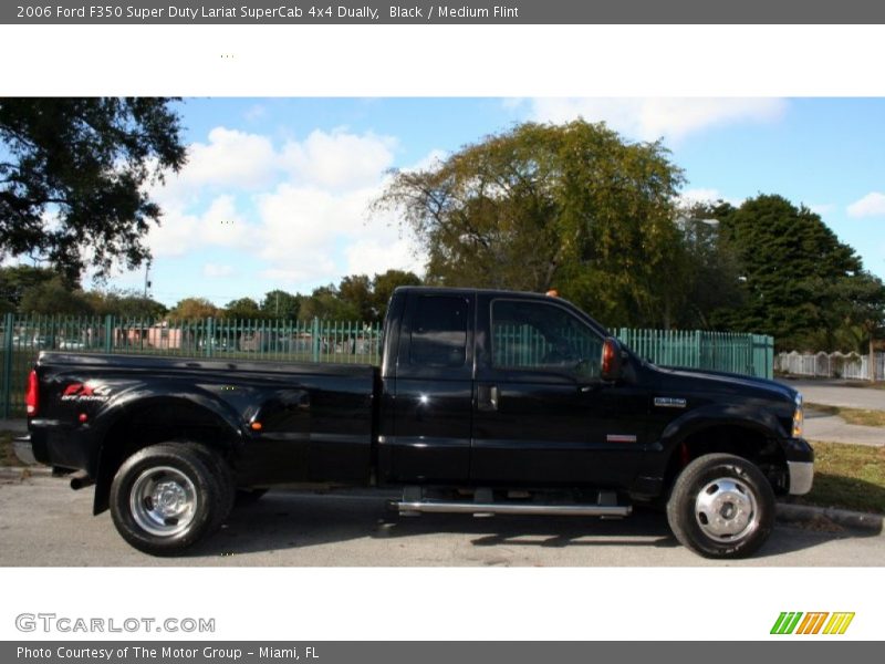 Black / Medium Flint 2006 Ford F350 Super Duty Lariat SuperCab 4x4 Dually