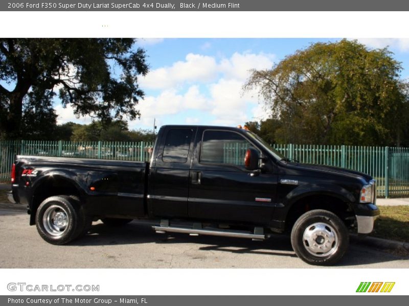 Black / Medium Flint 2006 Ford F350 Super Duty Lariat SuperCab 4x4 Dually