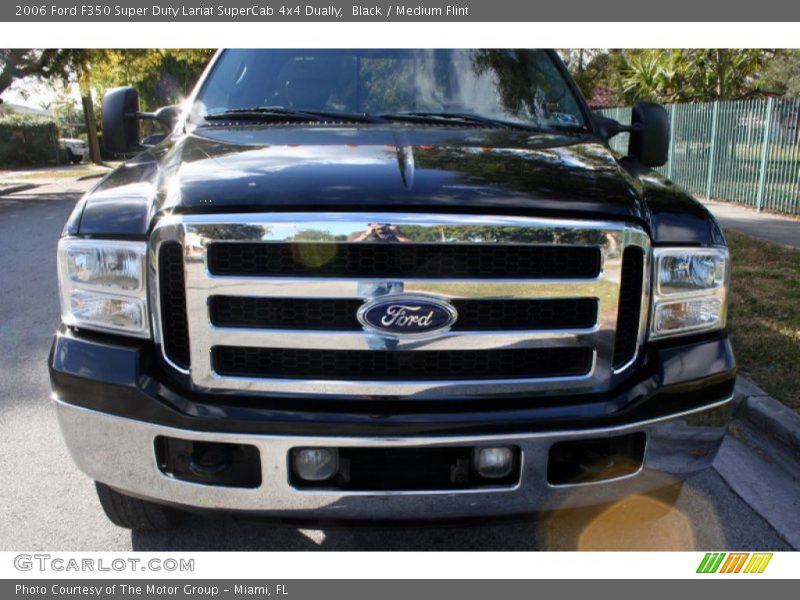 Black / Medium Flint 2006 Ford F350 Super Duty Lariat SuperCab 4x4 Dually