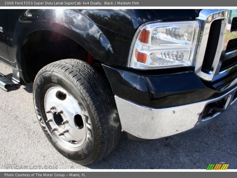 Black / Medium Flint 2006 Ford F350 Super Duty Lariat SuperCab 4x4 Dually