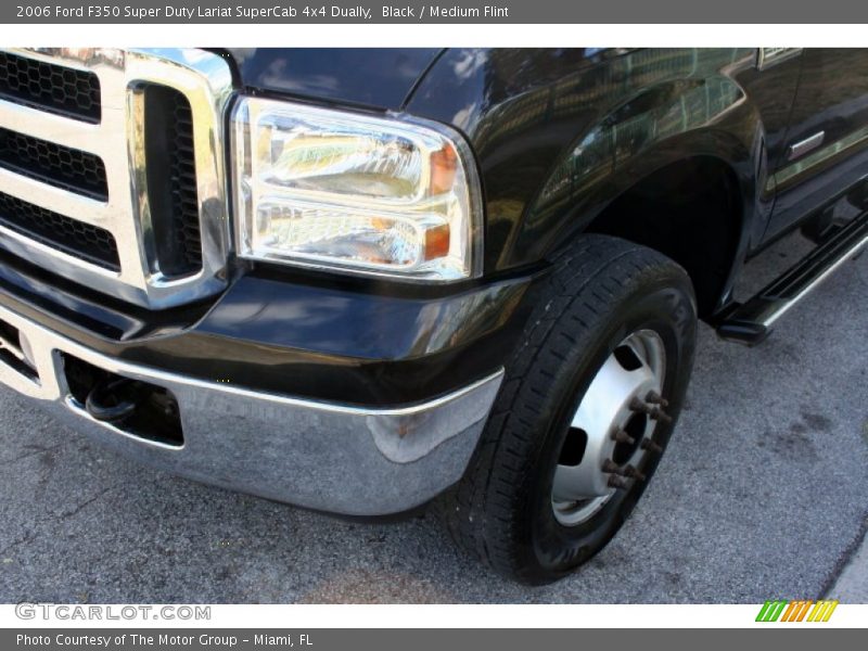 Black / Medium Flint 2006 Ford F350 Super Duty Lariat SuperCab 4x4 Dually