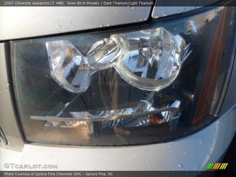 Silver Birch Metallic / Dark Titanium/Light Titanium 2007 Chevrolet Avalanche LT 4WD