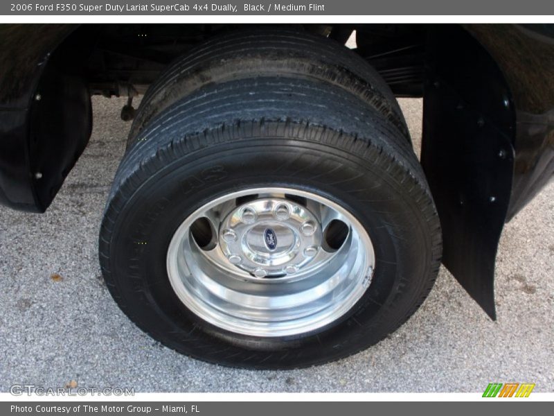 Black / Medium Flint 2006 Ford F350 Super Duty Lariat SuperCab 4x4 Dually