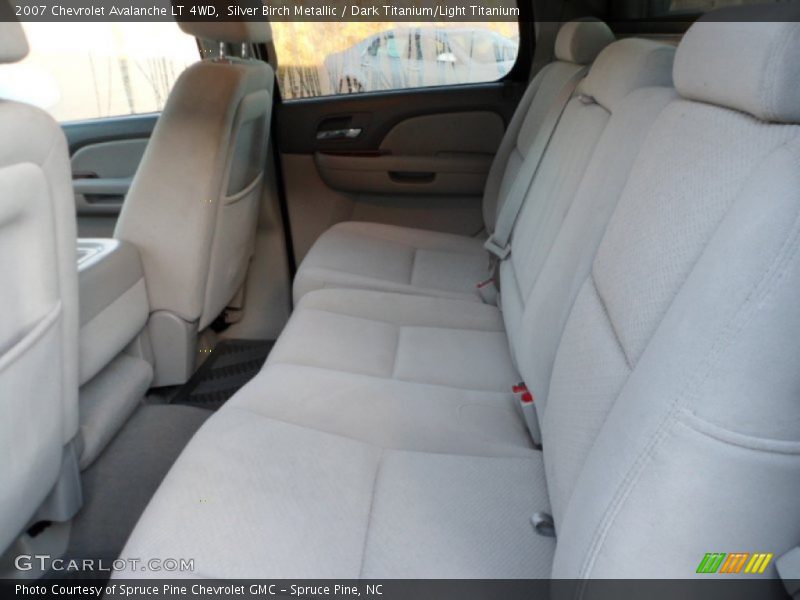 Silver Birch Metallic / Dark Titanium/Light Titanium 2007 Chevrolet Avalanche LT 4WD