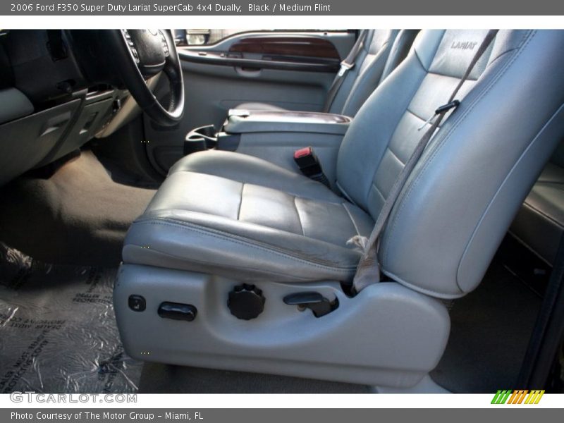 Black / Medium Flint 2006 Ford F350 Super Duty Lariat SuperCab 4x4 Dually