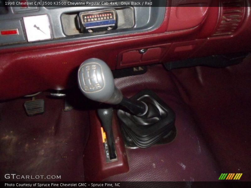  1998 C/K 3500 K3500 Cheyenne Regular Cab 4x4 4 Speed Automatic Shifter