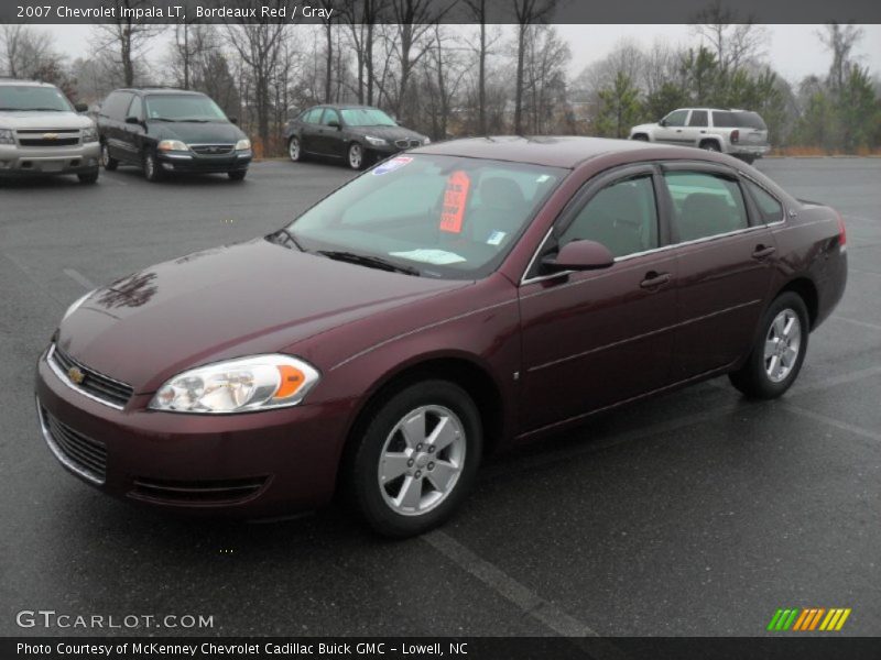 Bordeaux Red / Gray 2007 Chevrolet Impala LT