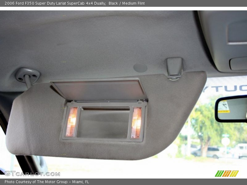 Black / Medium Flint 2006 Ford F350 Super Duty Lariat SuperCab 4x4 Dually