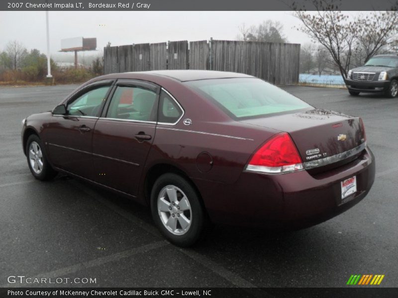 Bordeaux Red / Gray 2007 Chevrolet Impala LT