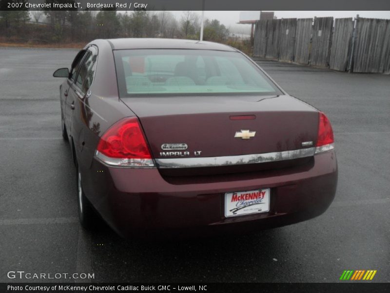 Bordeaux Red / Gray 2007 Chevrolet Impala LT