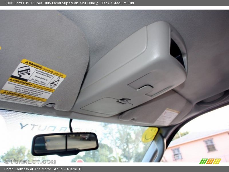 Black / Medium Flint 2006 Ford F350 Super Duty Lariat SuperCab 4x4 Dually