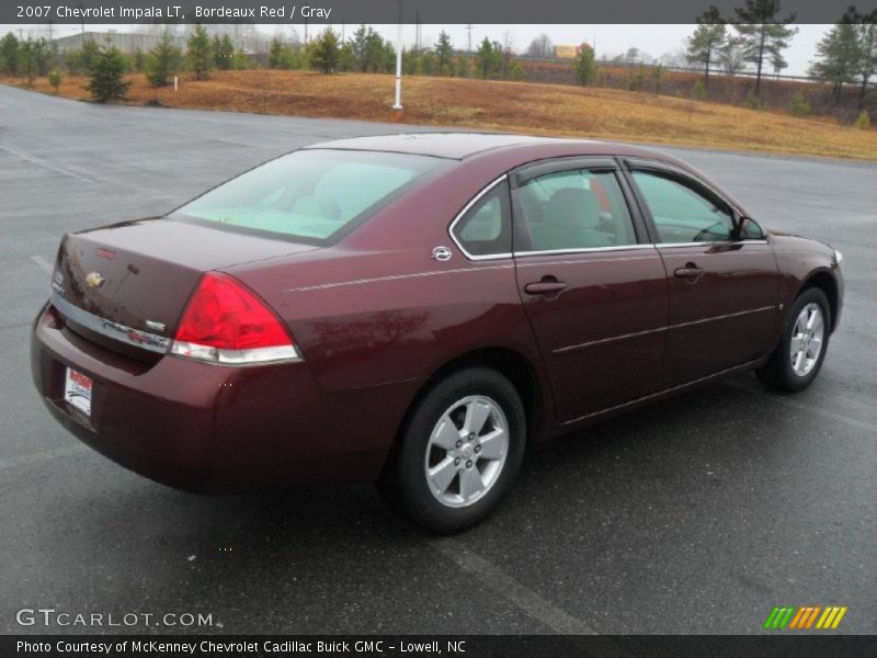 Bordeaux Red / Gray 2007 Chevrolet Impala LT