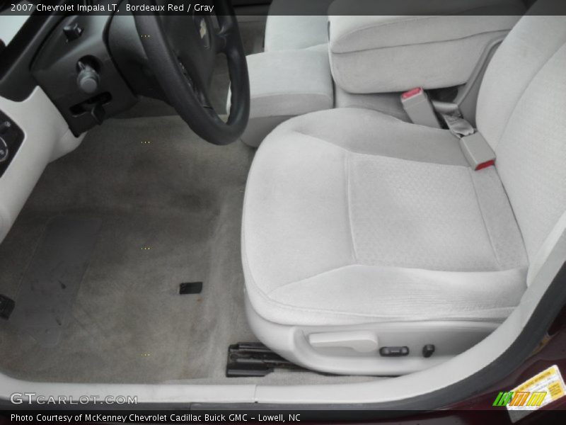 Bordeaux Red / Gray 2007 Chevrolet Impala LT
