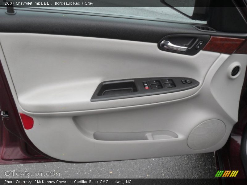 Bordeaux Red / Gray 2007 Chevrolet Impala LT