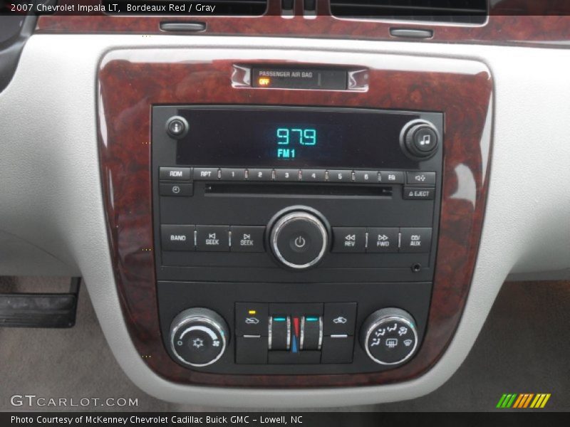 Bordeaux Red / Gray 2007 Chevrolet Impala LT