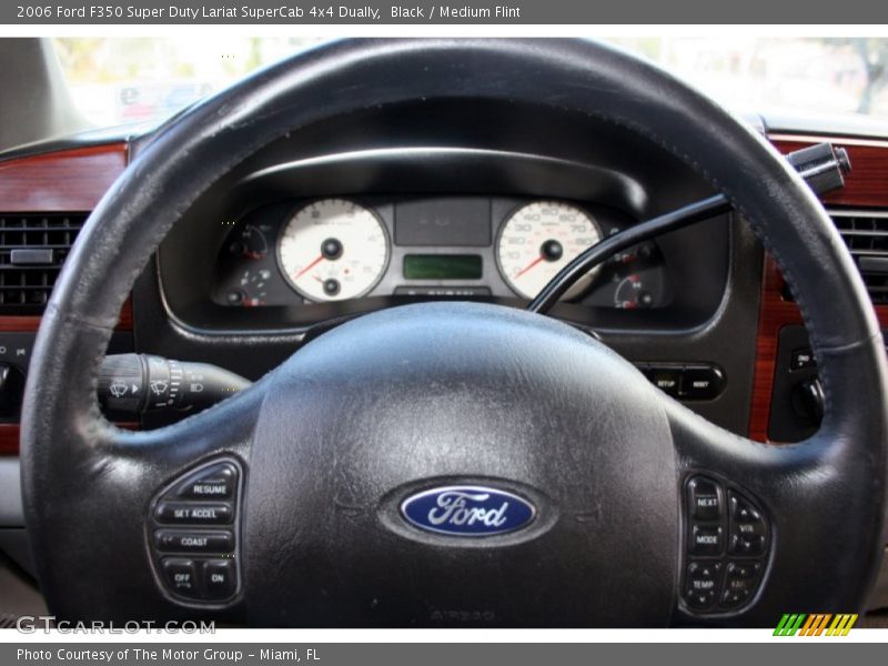 Black / Medium Flint 2006 Ford F350 Super Duty Lariat SuperCab 4x4 Dually