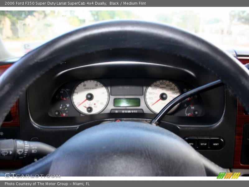 Black / Medium Flint 2006 Ford F350 Super Duty Lariat SuperCab 4x4 Dually