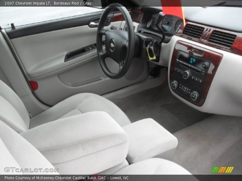 Bordeaux Red / Gray 2007 Chevrolet Impala LT
