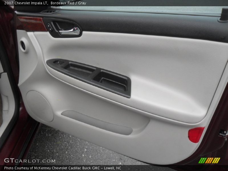Bordeaux Red / Gray 2007 Chevrolet Impala LT