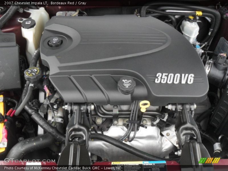 Bordeaux Red / Gray 2007 Chevrolet Impala LT