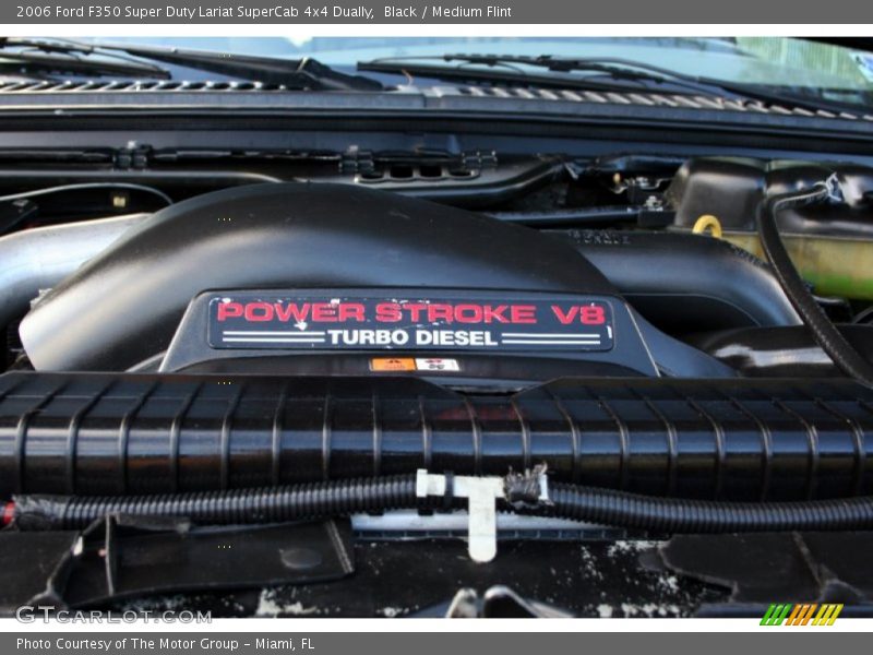 Black / Medium Flint 2006 Ford F350 Super Duty Lariat SuperCab 4x4 Dually