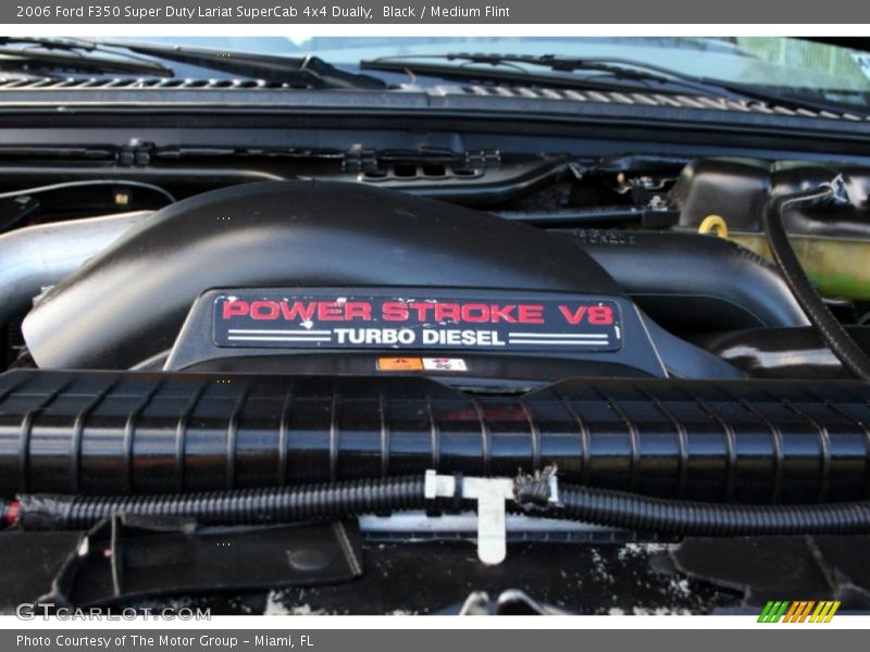 Black / Medium Flint 2006 Ford F350 Super Duty Lariat SuperCab 4x4 Dually