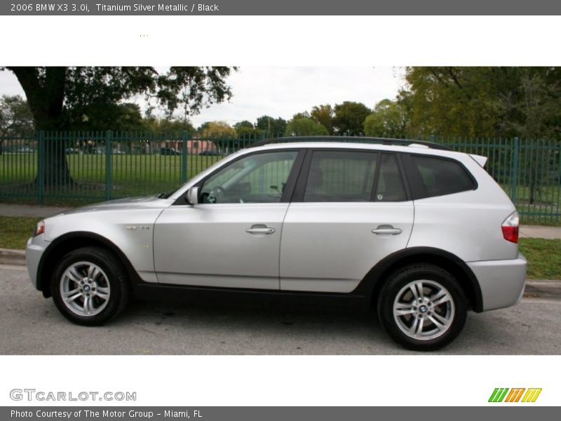  2006 X3 3.0i Titanium Silver Metallic