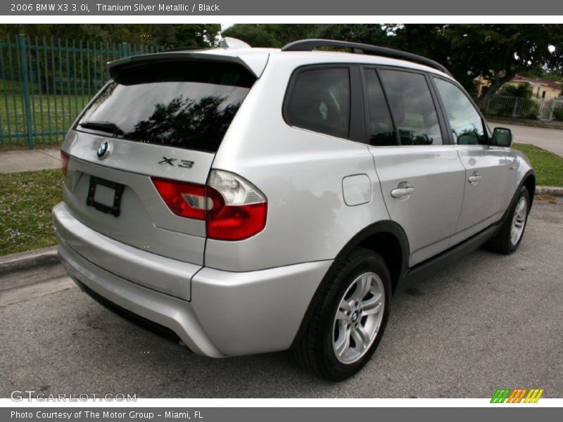  2006 X3 3.0i Titanium Silver Metallic