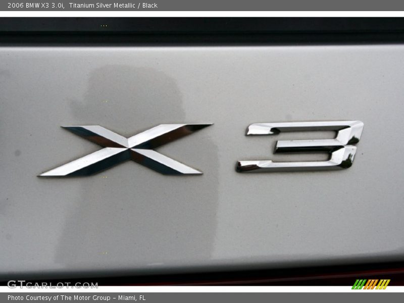  2006 X3 3.0i Logo