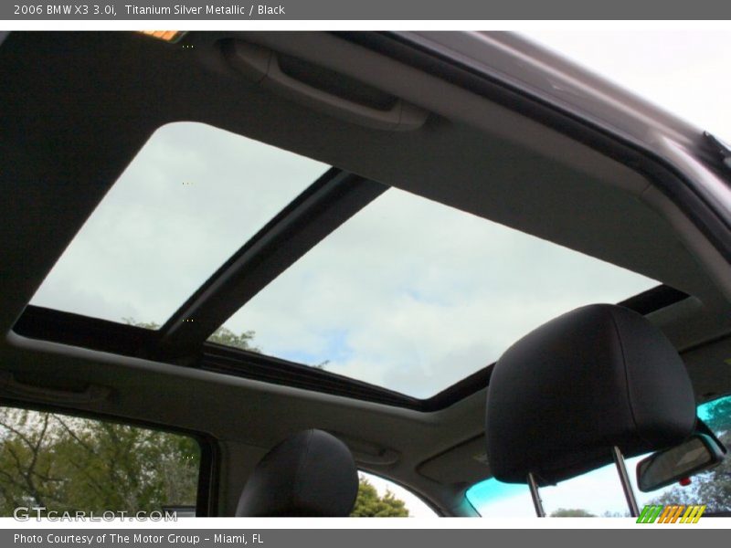 Sunroof of 2006 X3 3.0i