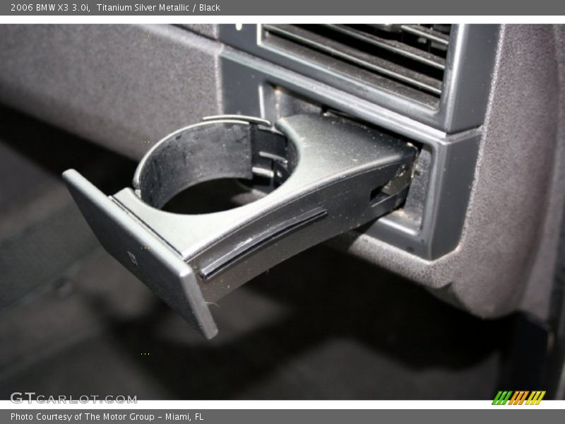 Titanium Silver Metallic / Black 2006 BMW X3 3.0i