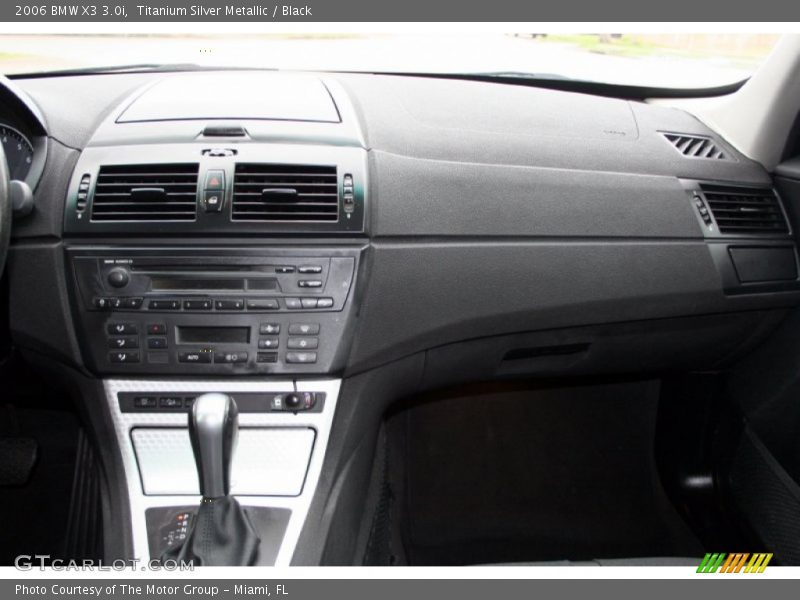 Titanium Silver Metallic / Black 2006 BMW X3 3.0i