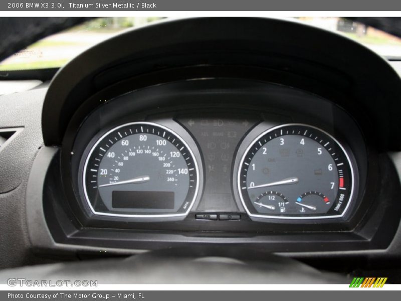  2006 X3 3.0i 3.0i Gauges