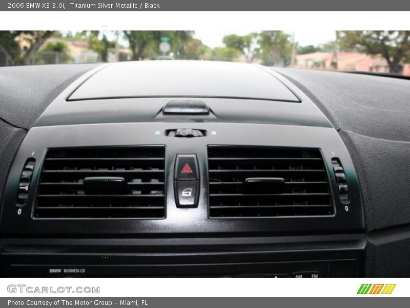 Titanium Silver Metallic / Black 2006 BMW X3 3.0i