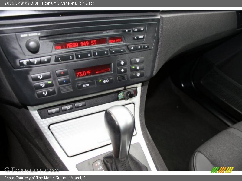 Titanium Silver Metallic / Black 2006 BMW X3 3.0i