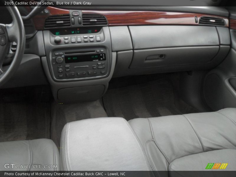 Blue Ice / Dark Gray 2005 Cadillac DeVille Sedan
