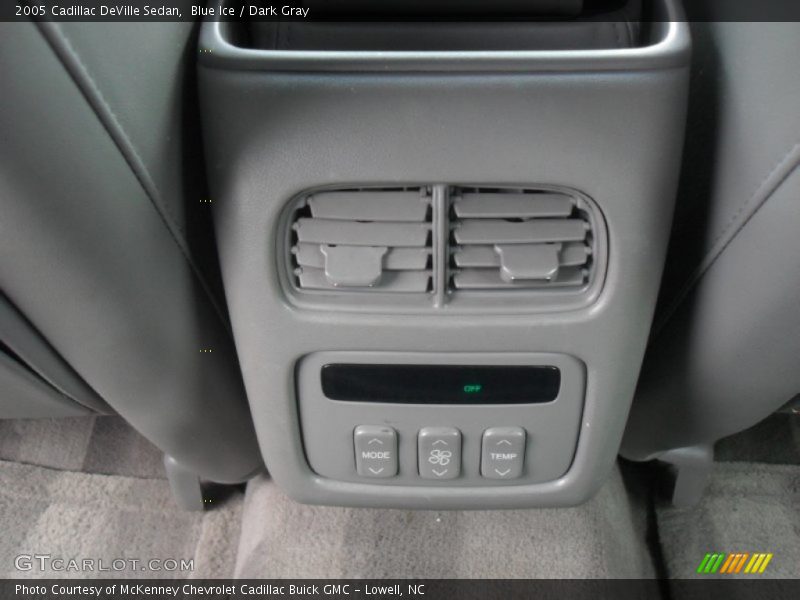 Blue Ice / Dark Gray 2005 Cadillac DeVille Sedan