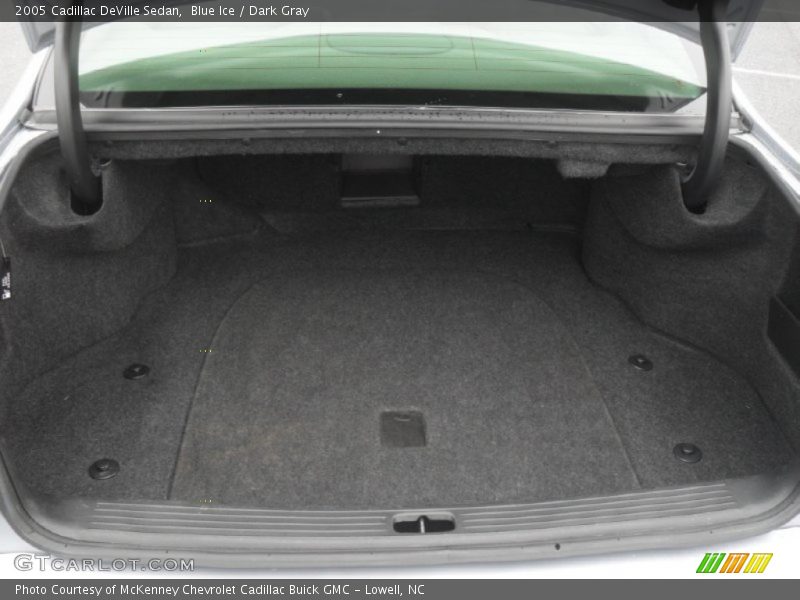Blue Ice / Dark Gray 2005 Cadillac DeVille Sedan