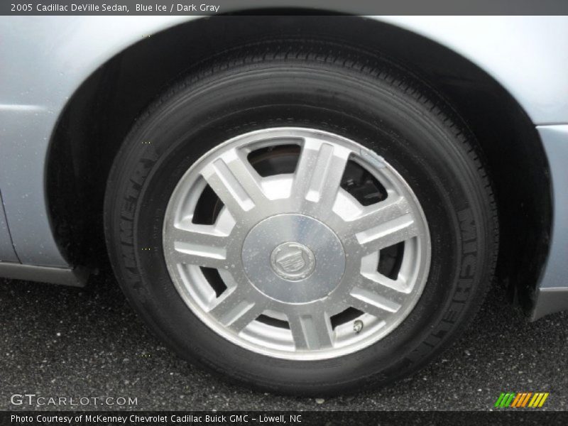 Blue Ice / Dark Gray 2005 Cadillac DeVille Sedan