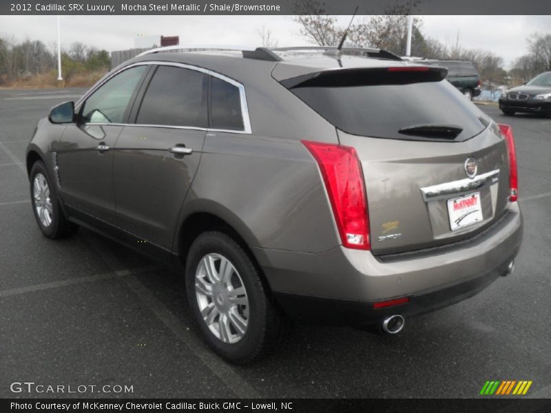 Mocha Steel Metallic / Shale/Brownstone 2012 Cadillac SRX Luxury