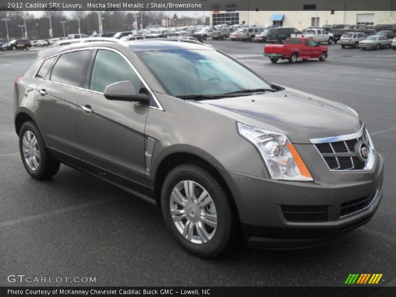 Mocha Steel Metallic / Shale/Brownstone 2012 Cadillac SRX Luxury
