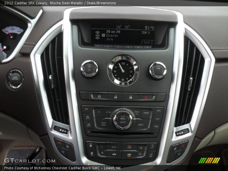 Mocha Steel Metallic / Shale/Brownstone 2012 Cadillac SRX Luxury