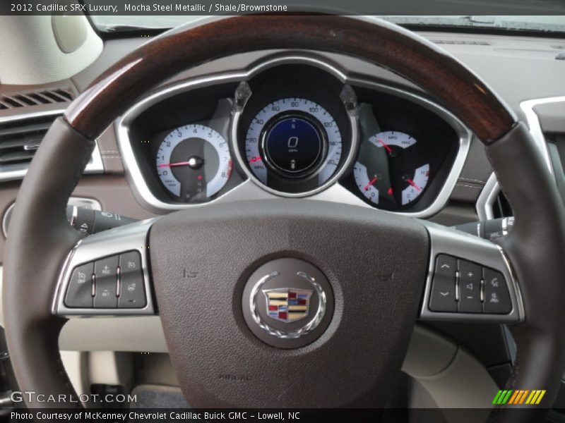 Mocha Steel Metallic / Shale/Brownstone 2012 Cadillac SRX Luxury