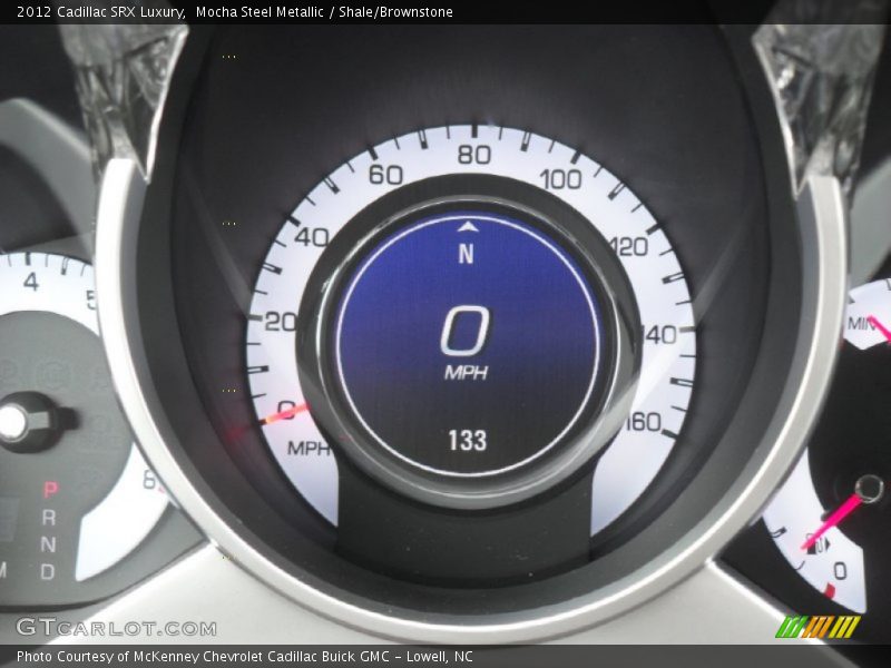 Mocha Steel Metallic / Shale/Brownstone 2012 Cadillac SRX Luxury