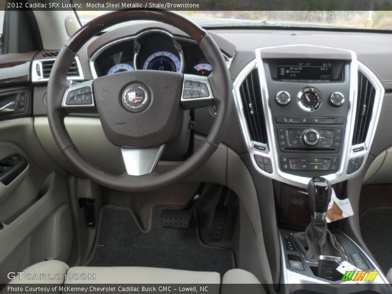 Mocha Steel Metallic / Shale/Brownstone 2012 Cadillac SRX Luxury